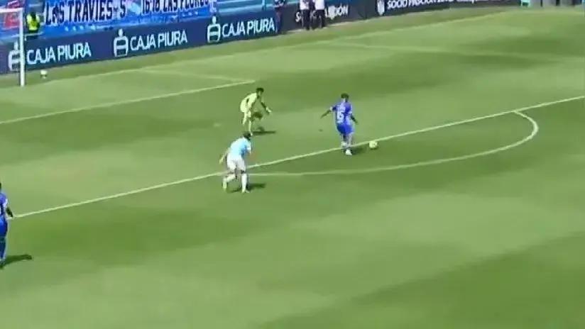 Dos palos seguidos: Hernán Lupu falló lo imposible ante Sporting Cristal en el Alberto Gallardo [VIDEO]