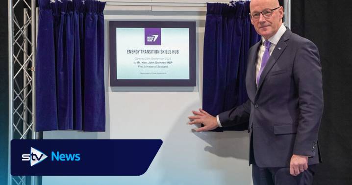 John Swinney opens Scotland's largest energy skills hub in Aberdeen amid £450,000 funding boost announcement