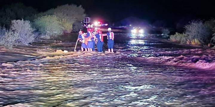 Family safe after swift-water rescue in Vail Friday morning