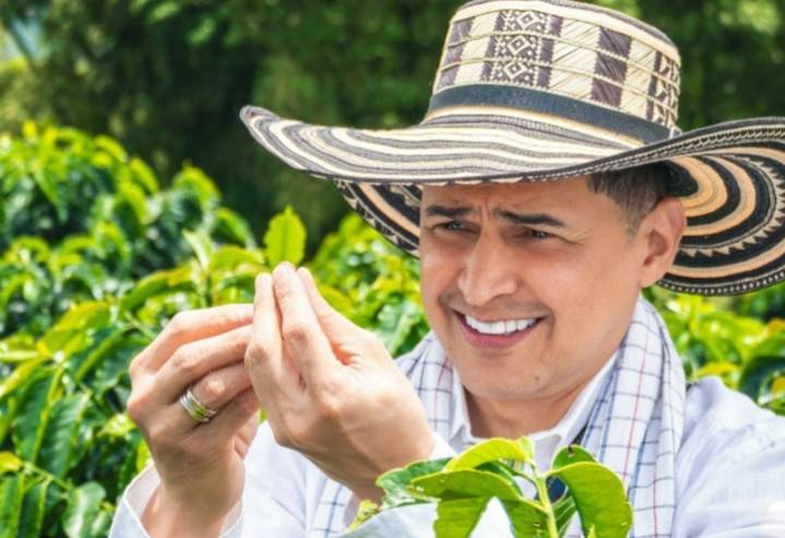 Jorge Celedón estará este fin de semana presentando su café Ay Ombe en Valledupar