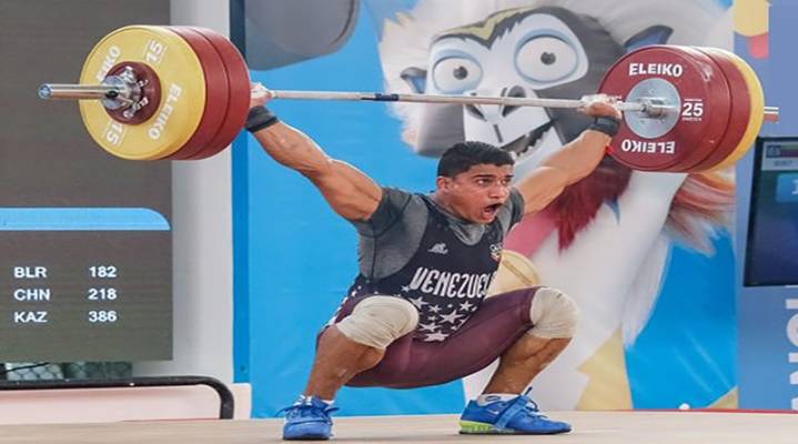Venezuela cierra con 43 medallas en el Suramericano de Levantamiento de Pesas
