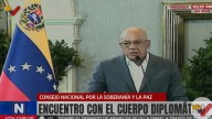 Jorge Rodríguez ante los diplomáticos: "Todos estamos en contra de la agresión militar o armada" 29 de septiembre de 2025 | País "Ha sido un proceso de consenso, de encuentro y de unión nacional, que 
