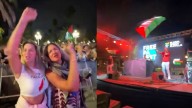 Activistas de la flotilla pro-Gaza se van de fiesta y conciertos en Baleares al grito de "Free Palestine!"