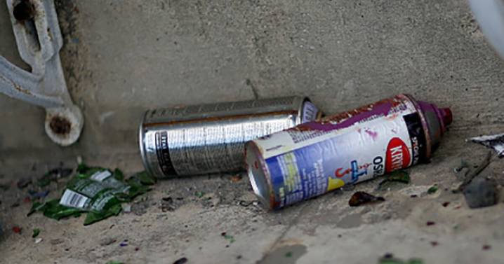 Woman arrested for allegedly vandalizing multiple buildings including a school