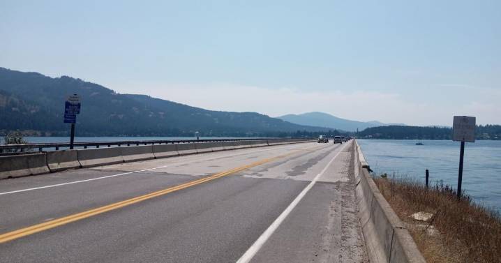 Nighttime lane closures coming next week to Sandpoint's Long Bridge
