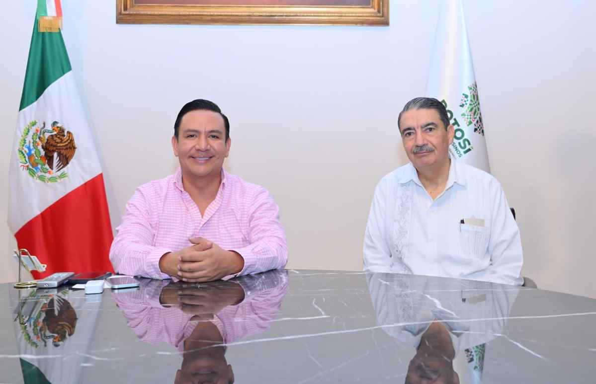 GOBIERNO DEL ESTADO SE REÚNE CON RECTOR DE LA UASLP