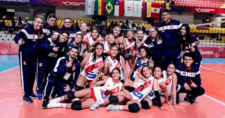 ¡GRAN TRIUNFO! Perú venció 3-0 a Bolivia en el Sudamericano de Vóley Sub