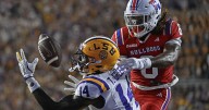 One of LSU's key offensive weapons left Saturday's game with an injury