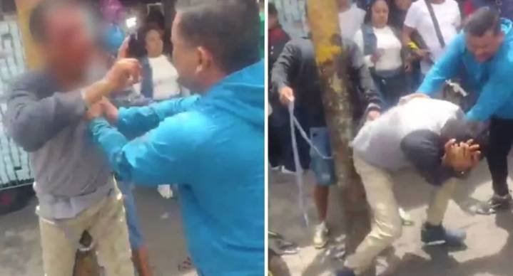 Dan golpiza a DJ tras ser confundido con delincuente por comerciantes