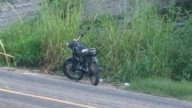 Huejutla: Localizan motocicleta abandonada a orilla de carretera federal