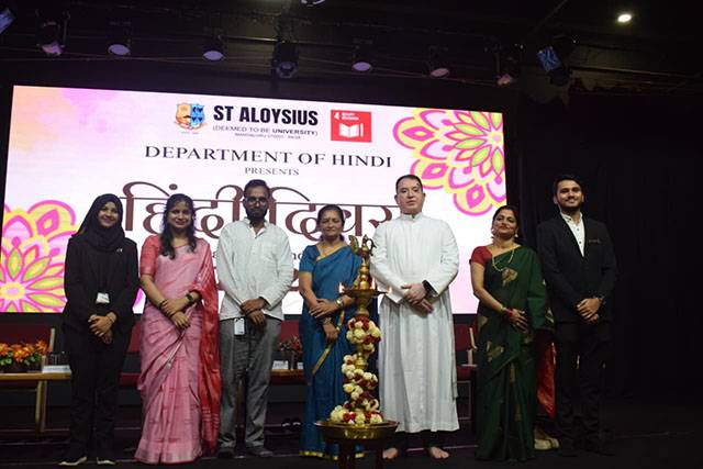 St Aloysius University organised Hindi Diwas - Celebration of Hindi Virasath