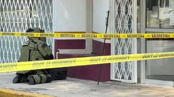Granada desactivada en oficinas del INM Morelia
