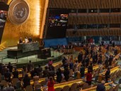 Asamblea General de la ONU aprueba un texto en favor de crear un Estado palestino