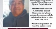 Se busca a Federico Olivares Moreno de 67 años