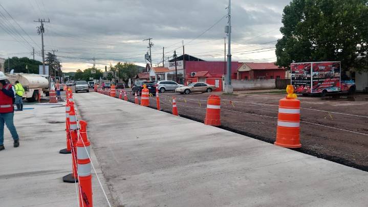 Rehabilita Estado entronque estratégico en Santa Isabel