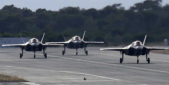 Cazas F-35B en Puerto Rico para operaciones antiterroristas, mientras Venezuela tiembla