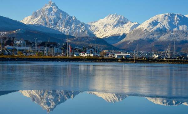 Así se vería Ushuaia y el fin del mundo en 100 años, según la IA