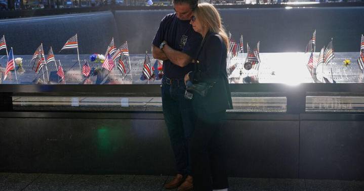 Americans mark the 24th anniversary of the 9/11 attacks with emotional ceremonies