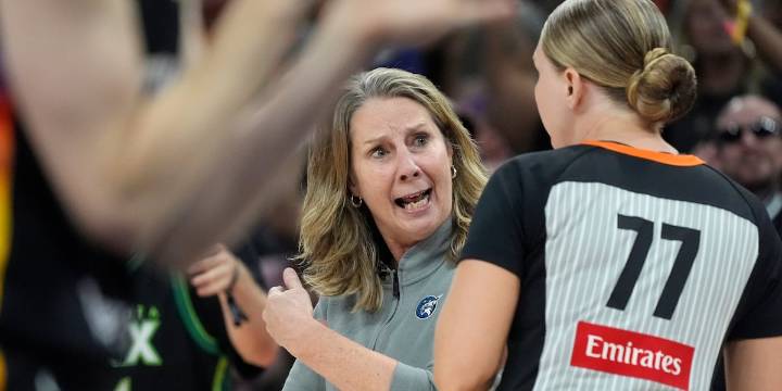WNBA suspends Lynx coach Cheryl Reeve 1 game for behavior and comments in playoff loss to Mercury