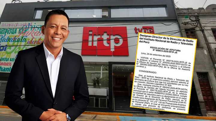 Roberto Wong: de camarógrafo a gerente de Prensa y ahora director de Radio Nacional