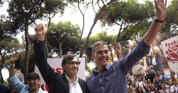 Sánchez desembarca en Catalunya y promete un nuevo sistema de financiación: "Ya toca"