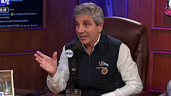 Las principales frases que dejó Toto Caputo en Carajo TV