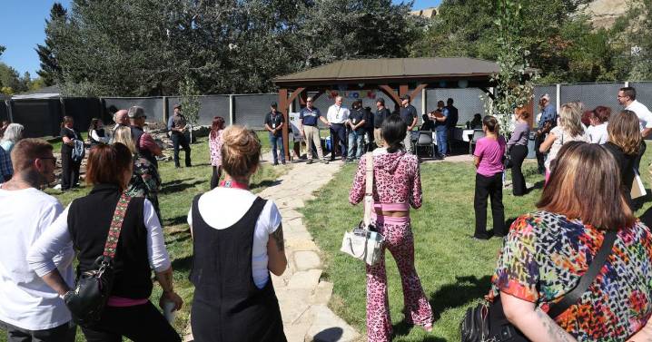 Photo: Rimrock Foundation dedicates Garden of Hope