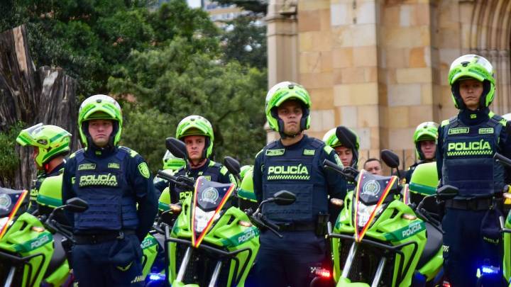 Anuncian la llegada de 1.500 policías para reforzar la seguridad en Bogotá
