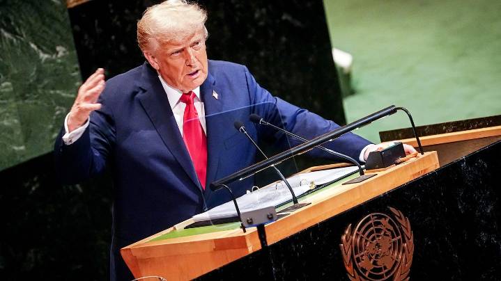 Trump's middle finger to the UN: "Your countries are going to hell"