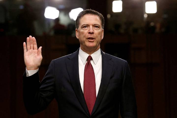 Former FBI director James Comey indicted by grand jury on two charges