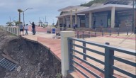 Tormenta azota San Carlos Nuevo Guaymas, en Sonora