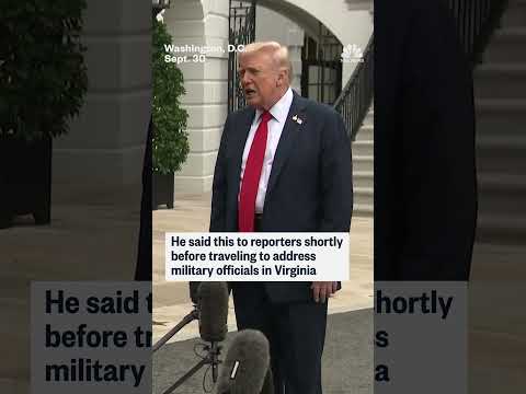 Trump threatens to fire military leaders he dislikes 'on the spot'