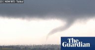 Wild weather lashes Australia’s east coast with at least two tornados reported in regional NSW