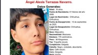 ¿Lo has visto? Buscan a Ángel Terrazas, desapareció el lunes en la colonia Díaz Ordaz