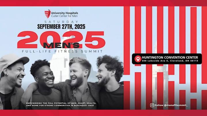 University Hospitals to host first-of-its-kind men's wellness summit in Cleveland