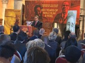Cuba, homenaje a Malcolm X en Nueva York (+Fotos)
