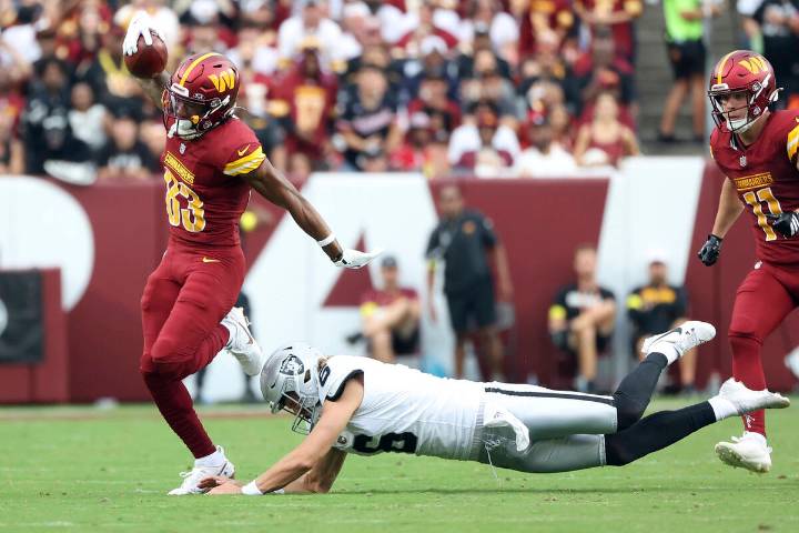 Raiders get failing grades in blowout loss to Washington Commanders