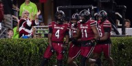 Two punt-return touchdowns by Vicari Swain jolt South Carolina to 38