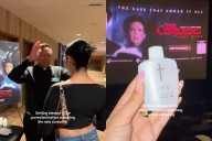 ¿Miedo? Cine invita a padre y da agua bendita a quienes van a ver 'El Conjuro'