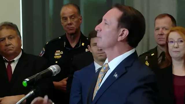 Gov. Jeff Landry reinforces his support of troops across Louisiana