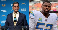 What Happened to Khalil Mack? Chargers Legend Injured vs Raiders Jim Harbaugh's defense suffered a major blow as the Chargers' veteran, Khalil Mack, headed to the locker room with an elbow injury. Ary
