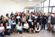 Entrega de certificados del programa Mujeres en Marcha
