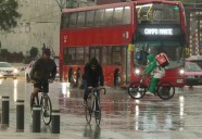 CDMX amanece con fuerte lluvia; activan Alerta Amarilla y hay marcha lenta en Metro
