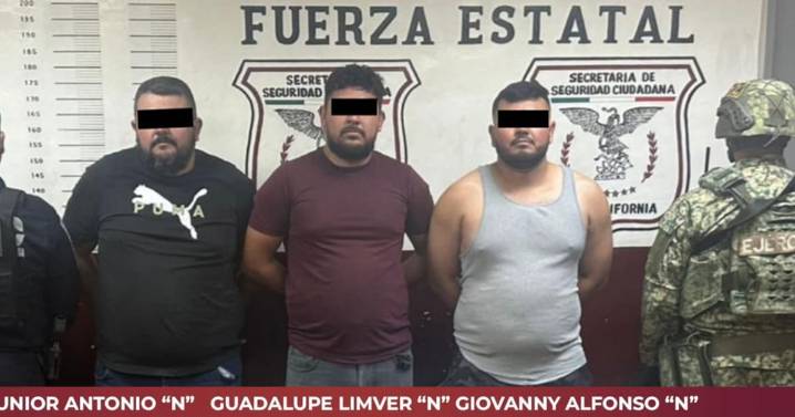 Caen tres hombres armados en operativo de la FESC en El Coloso