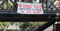 Medio centenar de bloqueos y 200 detenidos en la primera jornada de protestas en Francia