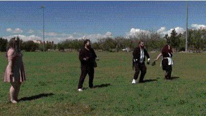'Time Warp' Flash Mob takes over Albuquerque park