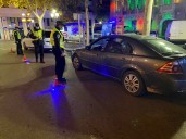 La Policía Local sorprende a un conductor ebrio