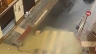 Las fuertes lluvias provocan inundaciones en Algemesí (Valencia)