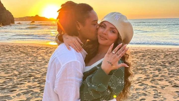 Jesy Nelson Announces Engagement to Boyfriend Zion Foster 4 Months After Welcoming Twin...