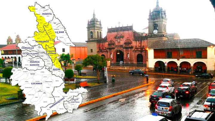 Senamhi alerta fuertes lluvias y nevadas en Ayacucho